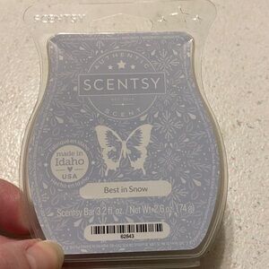 Scentsy Bar Best in Snow Wax Melt Bar New DISCONTINUED SCENT